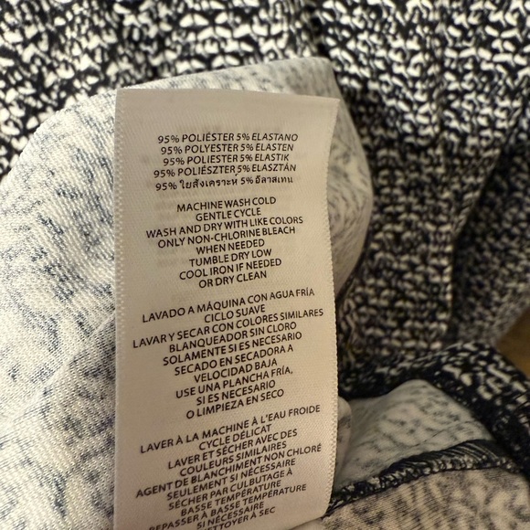 Michael Kors Black and White Patterned Dress 4 - Picture 8 of 8